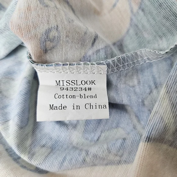 Misslook Cat Novelty Top Womens M Colorful Vibrant Artsy - Picture 4 of 9